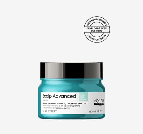 Argile 2-En-1 Purifiante Anti-Gras 250 Ml - Scalp Advanced